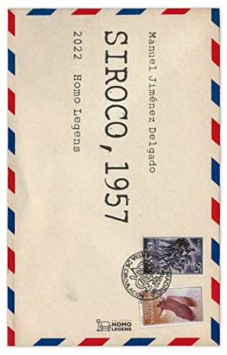Portada de Siroco, 1957, de Manuel Jiménez Delgado