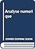 Analyse numérique