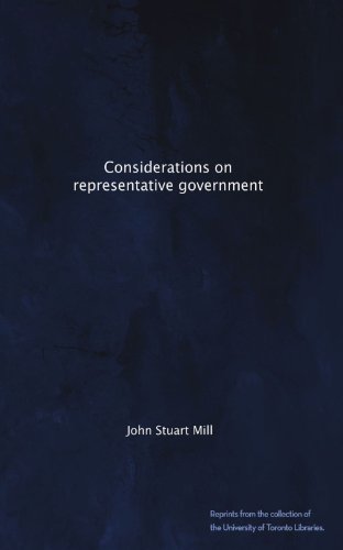 Considerations on representative government