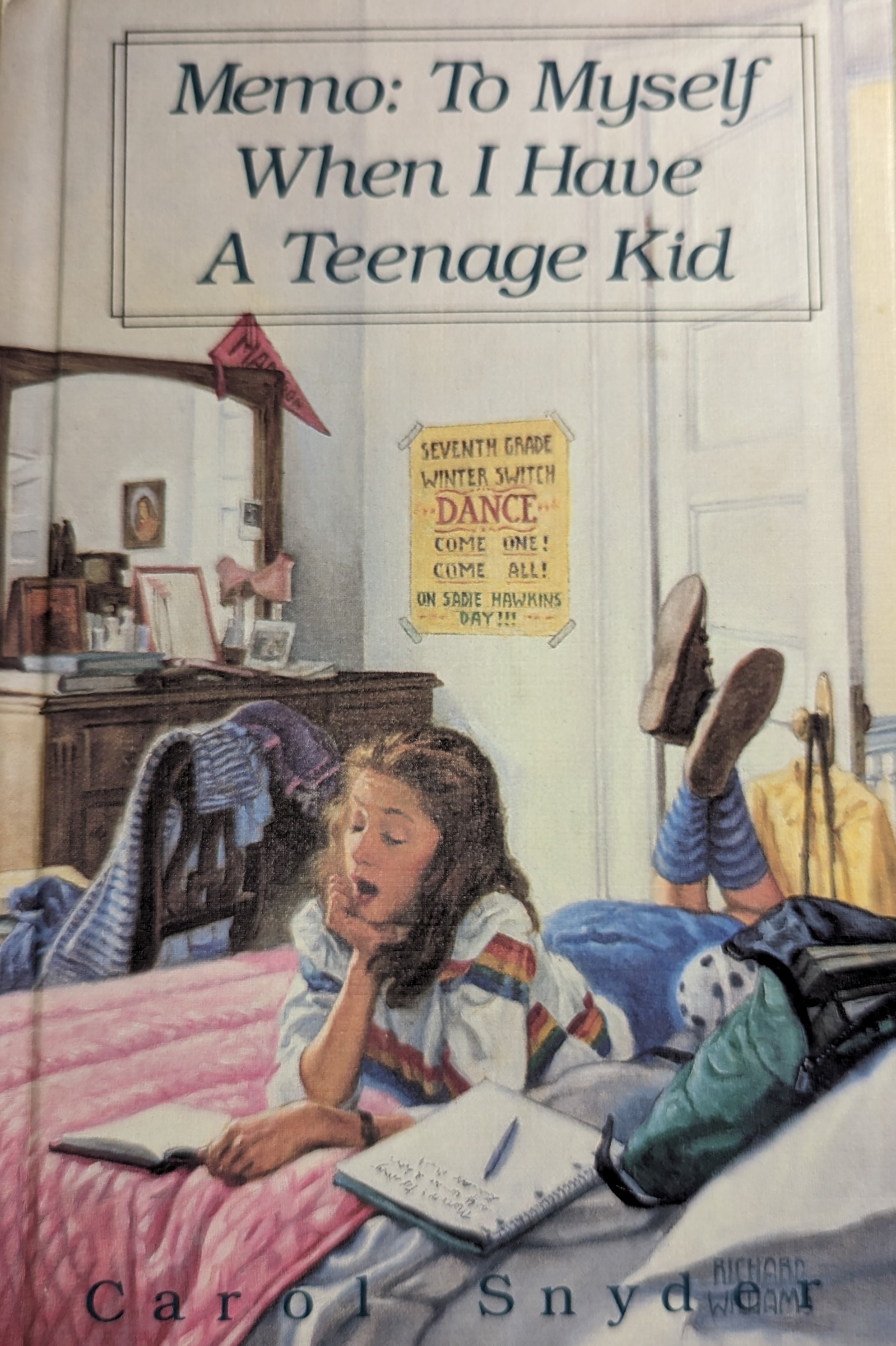 Memo: To Myself When I Have a Teenage Kid