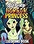 Horror Princess Coloring Book by Emma   Stewart