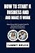 HOW TO START A BUSINESS AND...