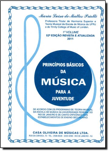 Principios Basicos da Musica para a Juventude Vol 1 Capa comum – Edição padrão, 1 janeiro 2010 (Paperback)