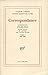 Correspondance: (1913-1949)