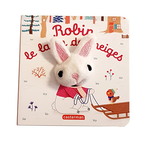 Robin, le lapin des neiges: Livre marionnette pour bébé - dès 3 mois (Board Book)