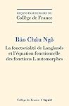 La fonctorialité de Langlands et l'équation fonctionnelle des fonctions L automorphes