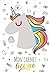 Mon carnet licorne