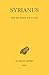 Syrianus, Sur Les Etats de ...