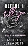 Before I Tell You Book cover for Before I Tell You