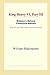 King Henry VI, Part III (Webster's Hebrew Thesaurus Edition)