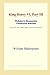 King Henry VI, Part III (Webster's Romanian Thesaurus Edition)