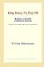 King Henry VI, Part III (Webster's Swahili Thesaurus Edition)