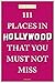 111 Places in Hollywood That You Must Not Miss by Brian Joseph