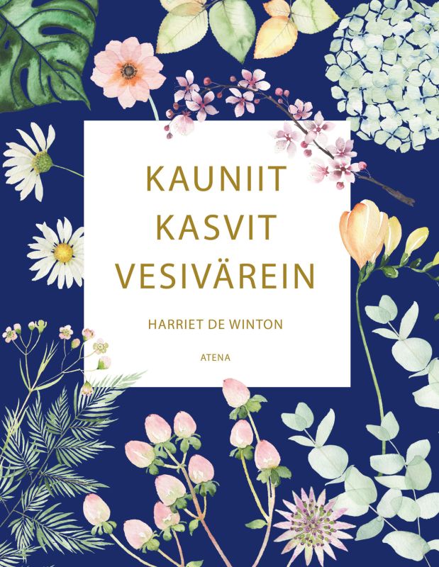 Kauniit kasvit vesivärein