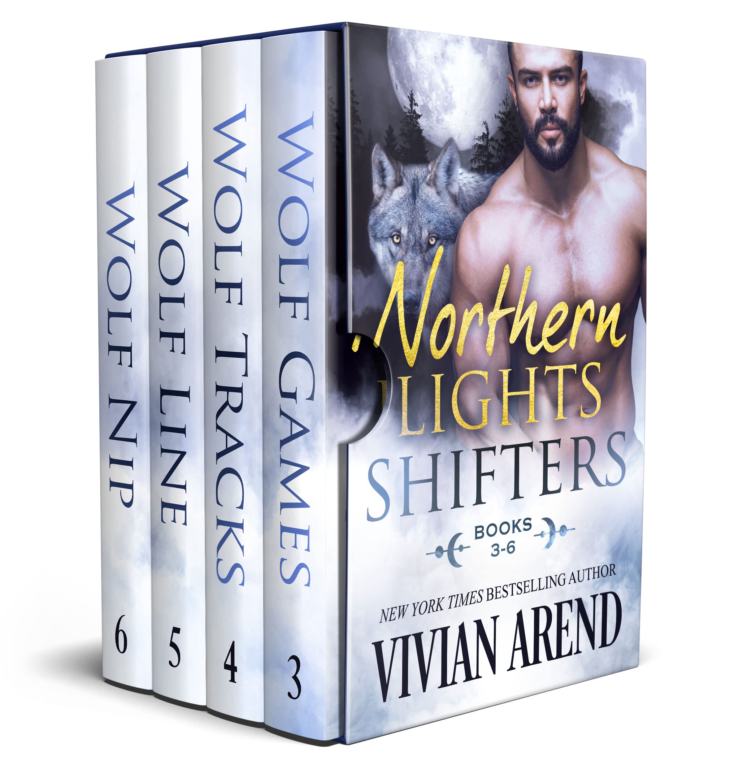 Northern Lights Shifters: Books 3-6 (Northern Lights Shifters)