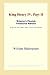 King Henry IV, Part II (Webster's Finnish Thesaurus Edition)