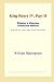 King Henry IV, Part II (Webster's Albanian Thesaurus Edition)