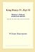 King Henry IV, Part II (Webster's Hebrew Thesaurus Edition)
