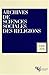 Archives de sciences social...