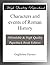 Characters and events of Roman History