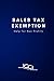 Sales Tax Info: Helping Non Profits Navigate Tax Exemption (ICCI Training)