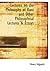Lectures on the Philosophy of Kant and Other Philosophical Lectures & Essays