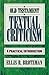 Old Testament Textual Criticism: A Practical Introduction