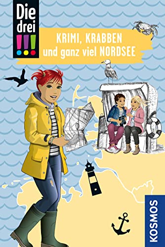 Die drei !!! Krimi, Krabben und ganz viel Nordsee (drei Ausrufezeichen): Mit den wichtigsten Sehenswürdigkeiten, Sprachführer und Stadtplan (German Edition)