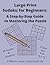 Large Print Sampler Sudoku For Beginners by JM Davis