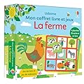 La ferme - Mon coffret livre et jeux