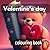 Valentines day coloring boo...