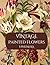Vintage Painted Flower Ephe...
