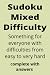 Sudoku Mixed Difficulty: su...