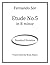 Fernando Sor - Etude No.5 i...