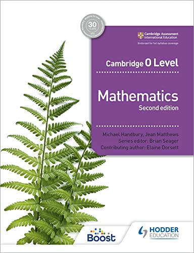 Cambridge O Level Mathematics Second edition (Kindle Edition)