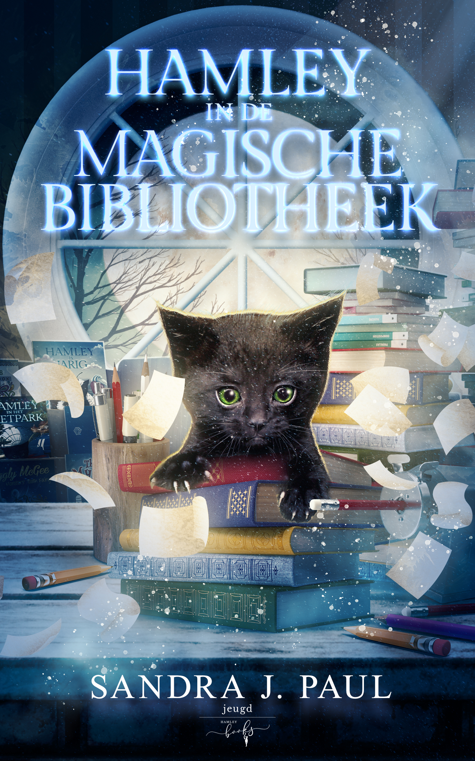 Hamley in de magische bibliotheek (Hamley, #8)