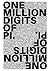 One Million Digits of Pi by Sascha Bonnemann