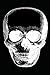 Black and White Skull Minim...
