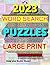 Large Print Word Search Puzzle Book for Adults by Kevin Costner