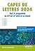 CAPES de Lettres 2024: Tout le programme de littérature française en un volume