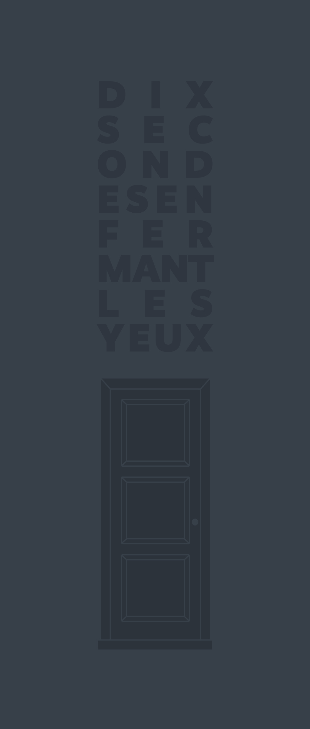 Dix secondes en fermant les yeux (Paperback)
