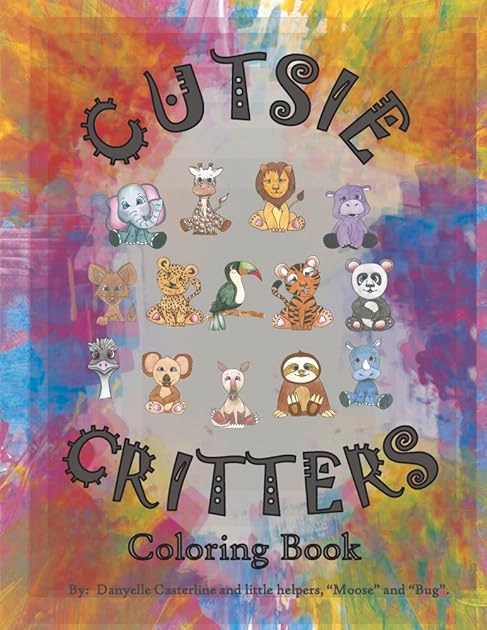 Cutsie Critters Coloring Book (1)