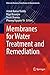 Membranes for Water Treatme...