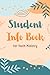 Student Info Book for Youth...
