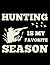 Hunting Deer Hunting Is Fav...