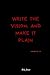 Write the Vision and Make i...