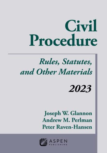 Civil Procedure: Rules, Statutes, and Other Materials, 2023 Supplement (Paperback)