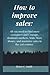 How to Improve sales: All y...
