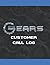 BNB Gears Customer Call Log