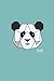 Panda Blue Paperback Notebook